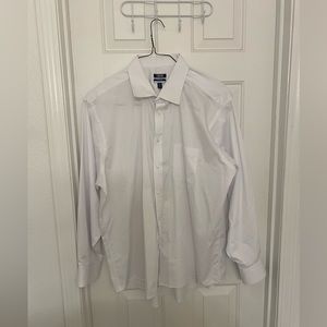 White Men’s IZOD Dress Shirt - Size 2XL
